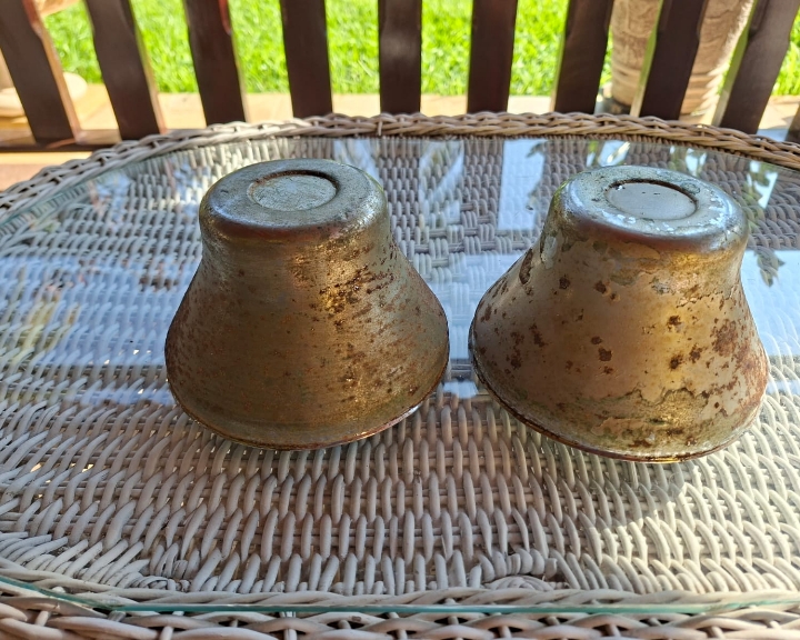 Par calotinhas de ferro Karmanghia — foto 2