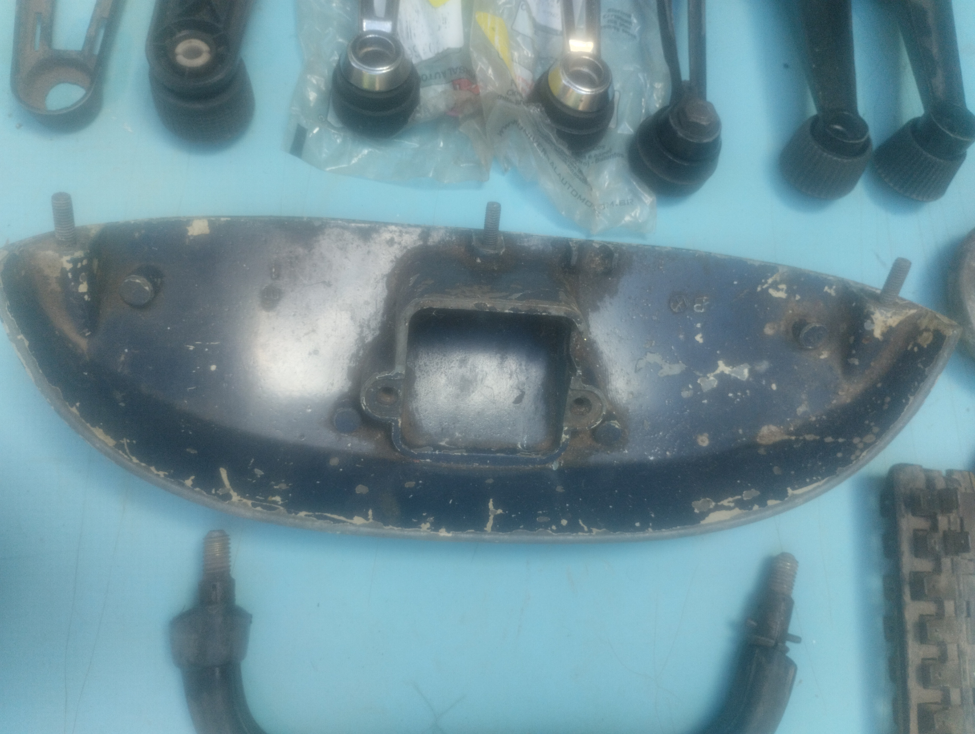 Nariz de placa VW Fusca 66
