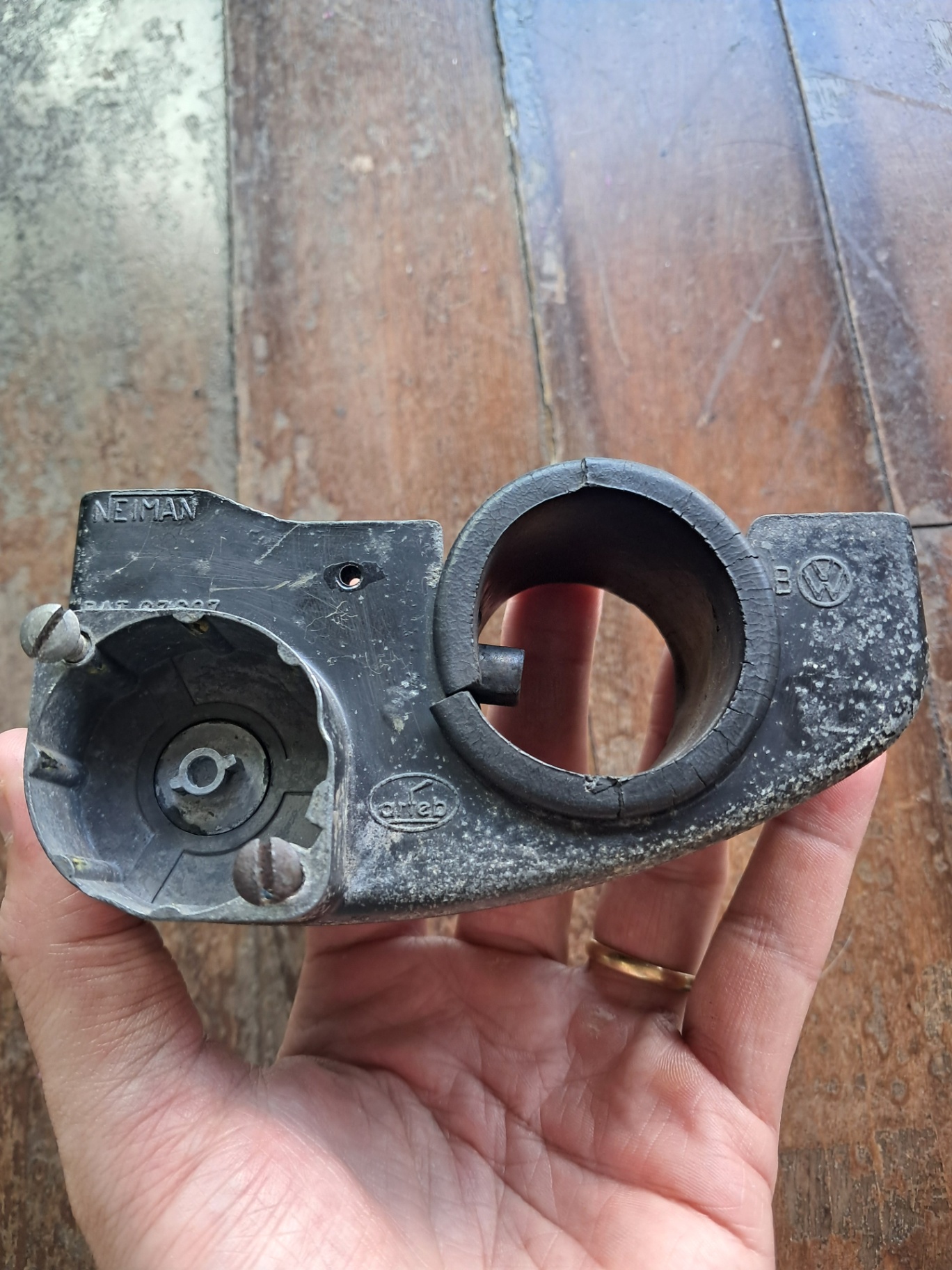 Trava de direção original Arteb Fusca — foto 2