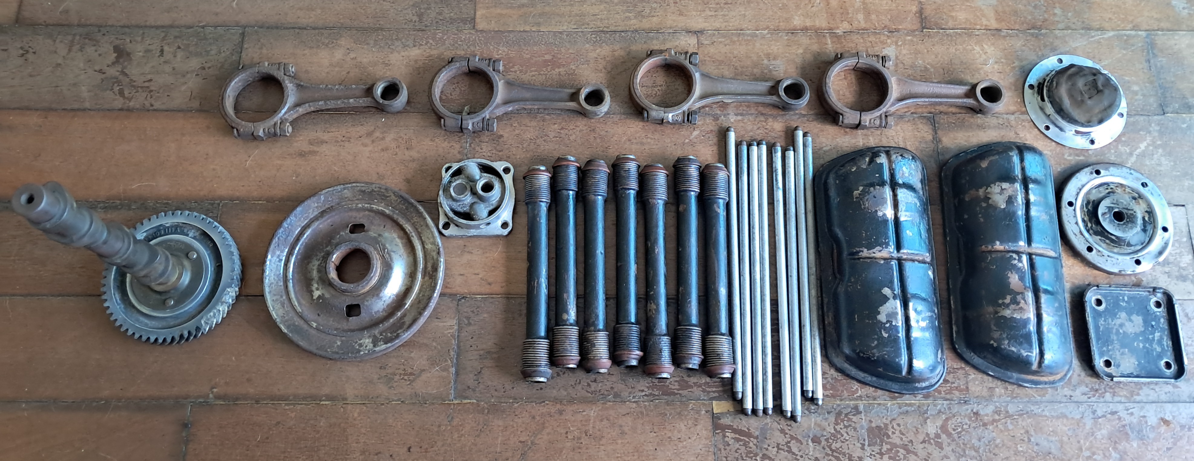 Lote de peças motor Fusca