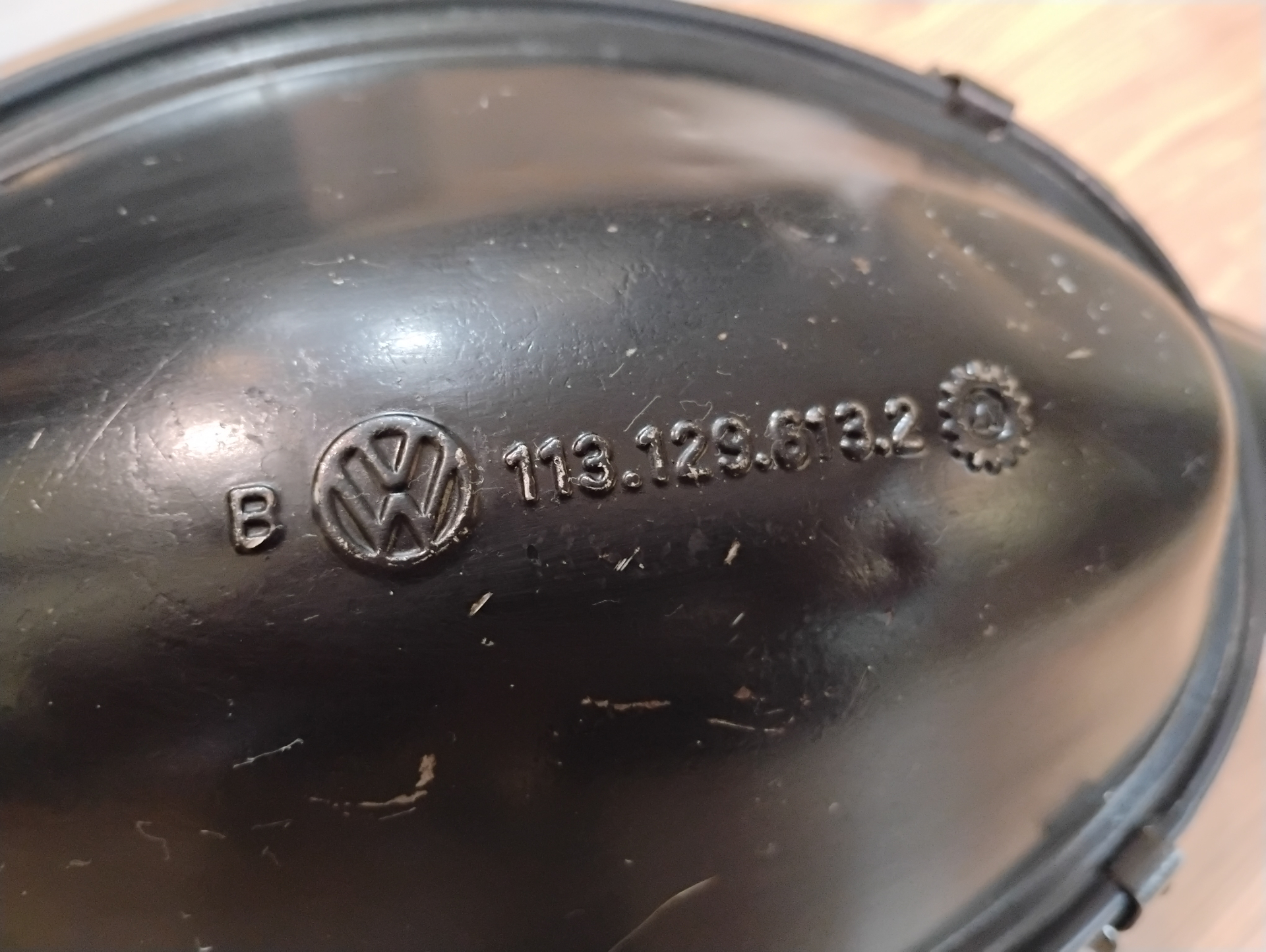 Filtro de ar banhado a óleo VW Fusca - Original / Classico — foto 2