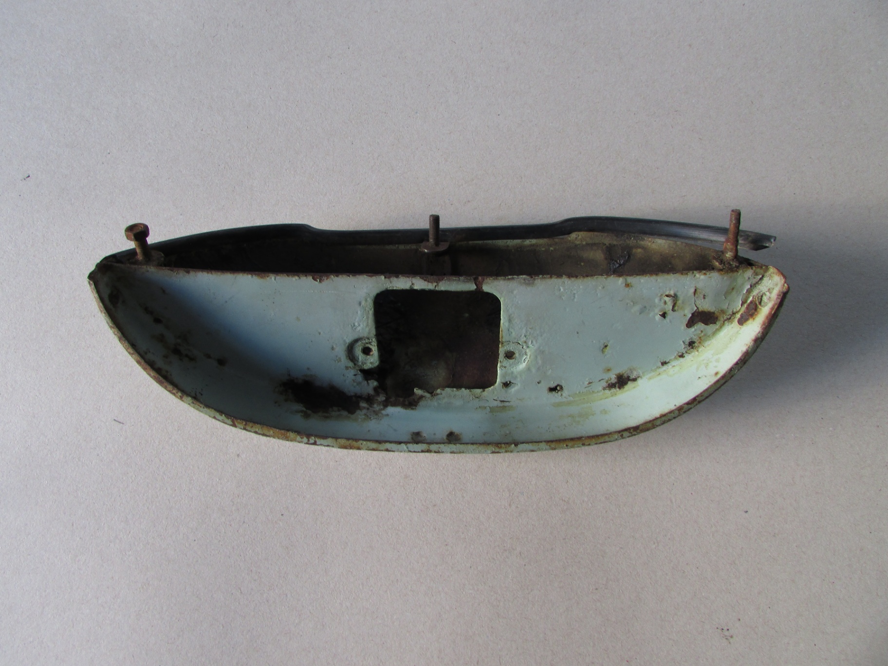 Suporte Luz de Placa Fusca Década de 60 — foto 6