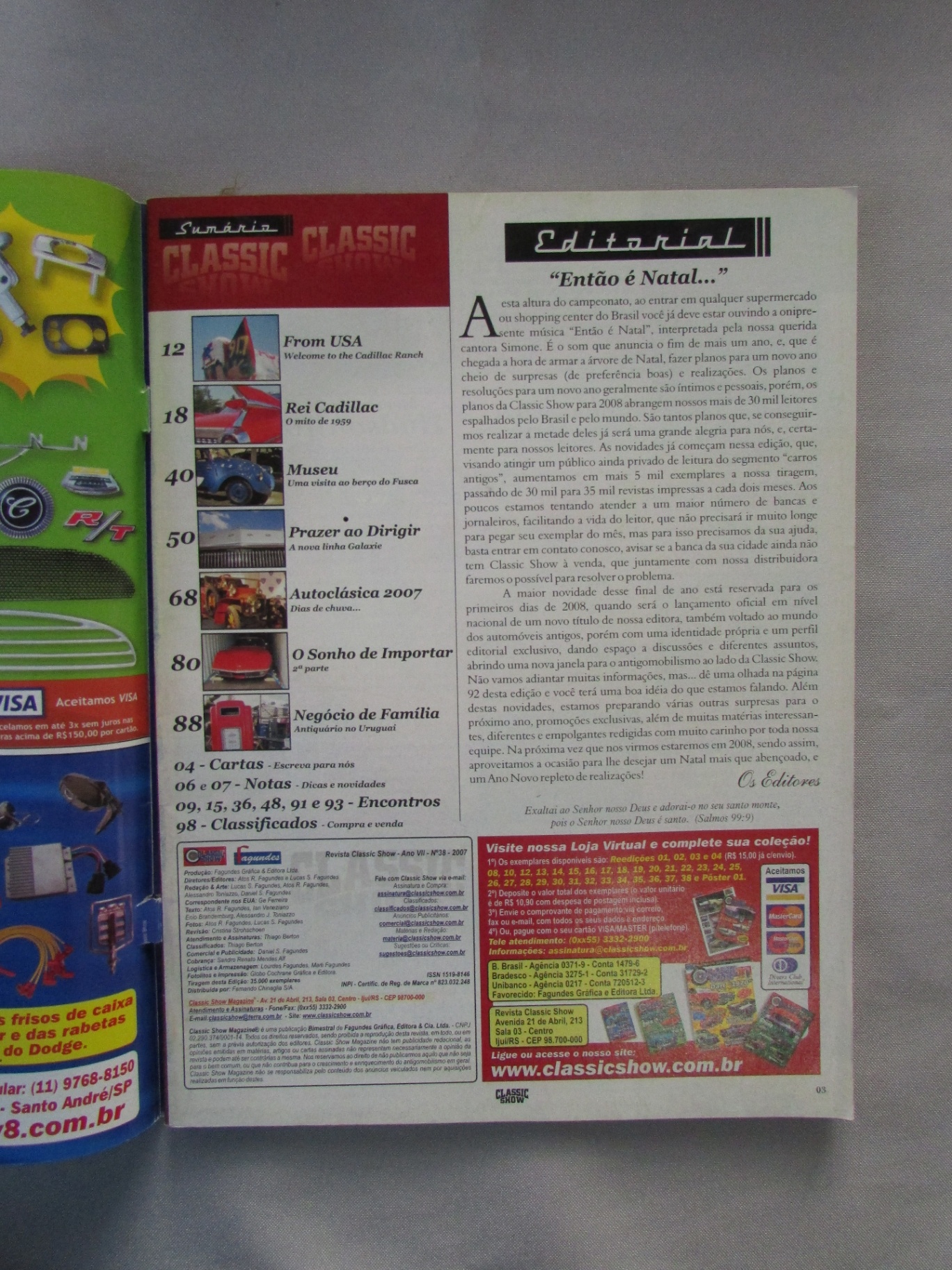 Revista Classic Show - Número 38 — foto 3